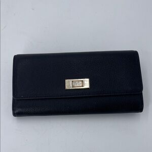 Kate Spade Natalia Black Trifold Wallet